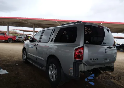 2006 Nissan Armada Se from USA, damaged, VIN 5N1AA08A26N730031